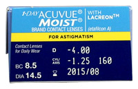 1 day acuvue moist for astigmatism prescription